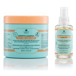 Nature Spell Growth Complex Hair Growth Oil & Salt Free Hair Mask